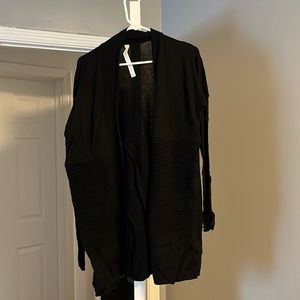 Lululemon Black Sweater Wrap Size 10